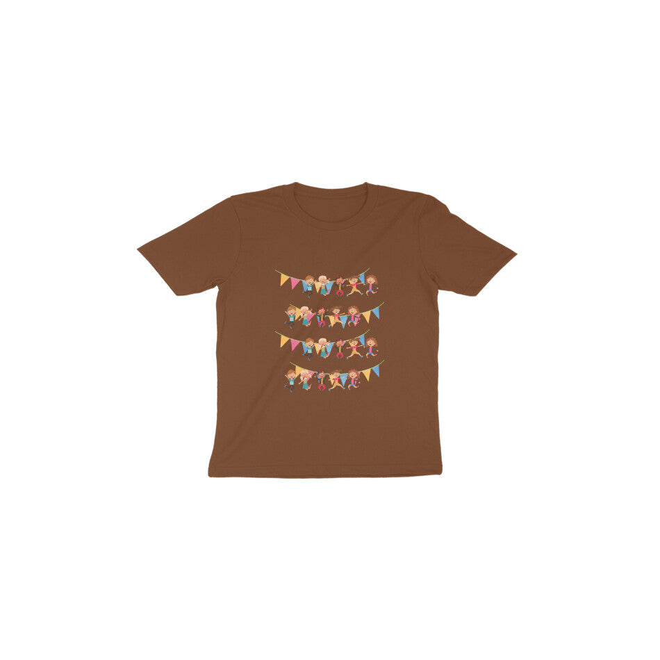 Toddler's Durga Puja T-Shirt - Joyful Festivities and Smiles