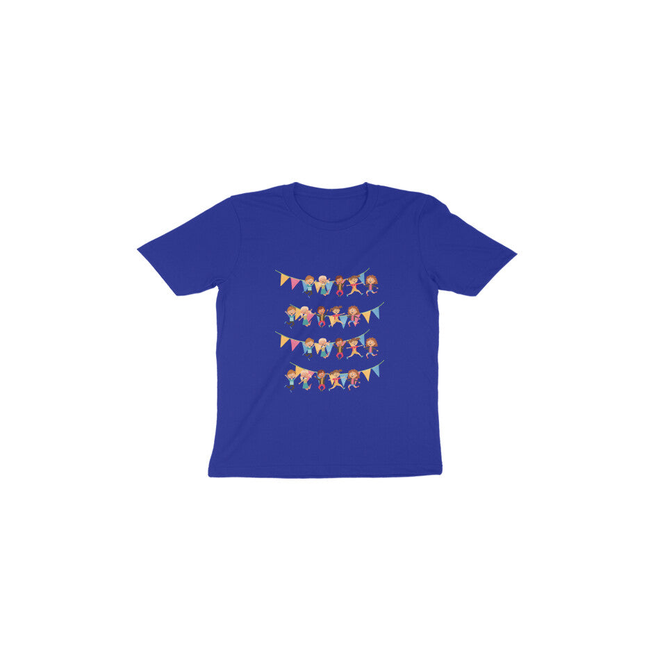 Toddler's Durga Puja T-Shirt - Joyful Festivities and Smiles