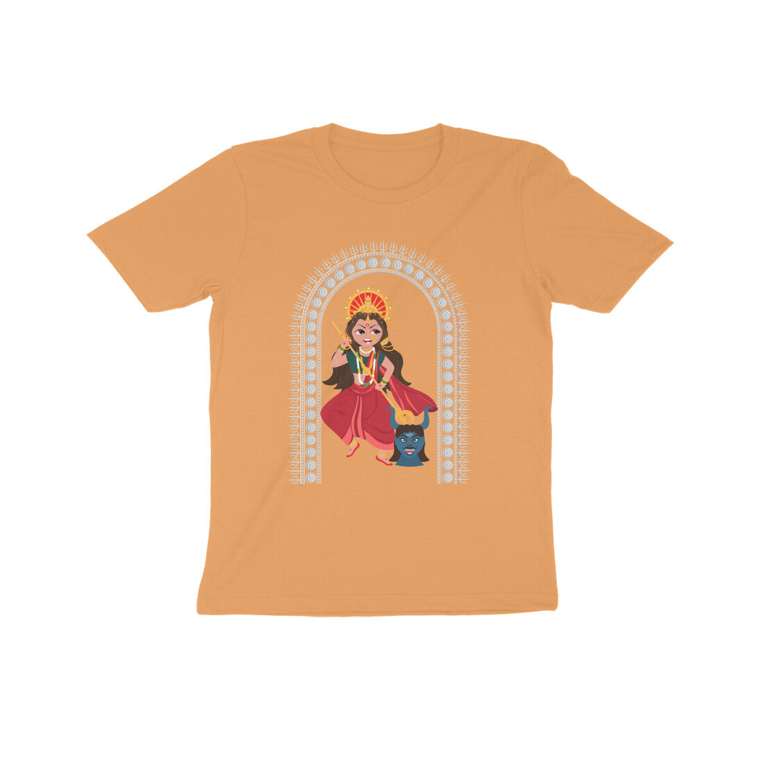 Maa Durga Kid's T-Shirt - Embrace the Divine in Style