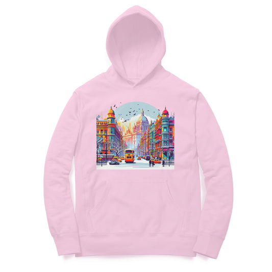Kolkata Dreams Unisex Printed Hoodie - Urban Fantasy Edition