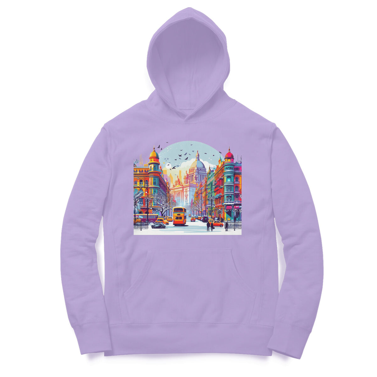 Kolkata Dreams Unisex Printed Hoodie - Urban Fantasy Edition