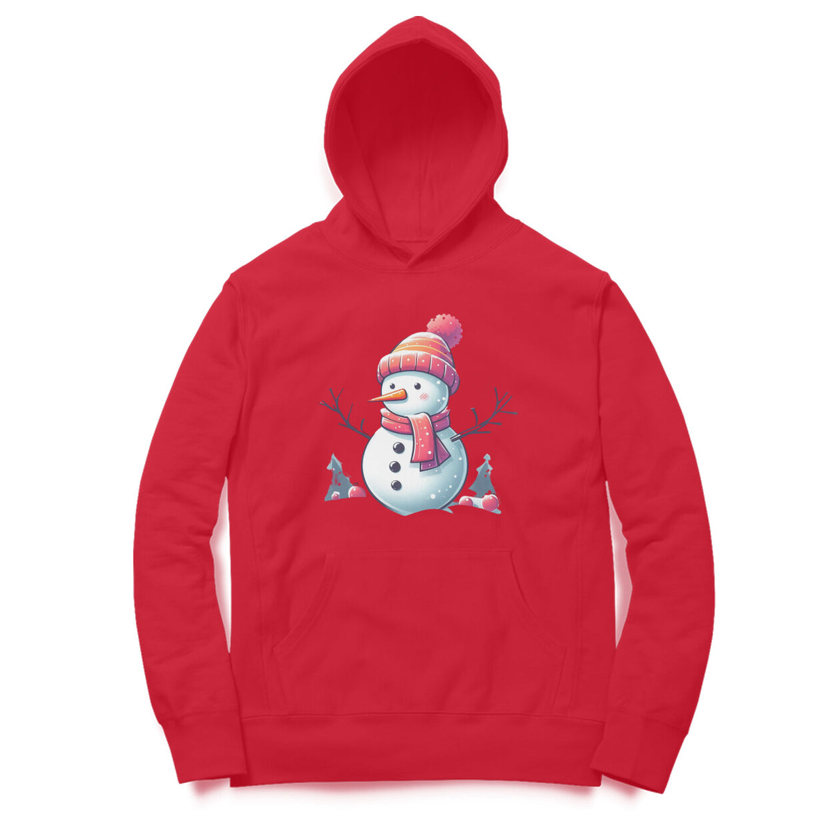 Snowman Bliss Unisex Hoodie - Winter Wonderland Collection