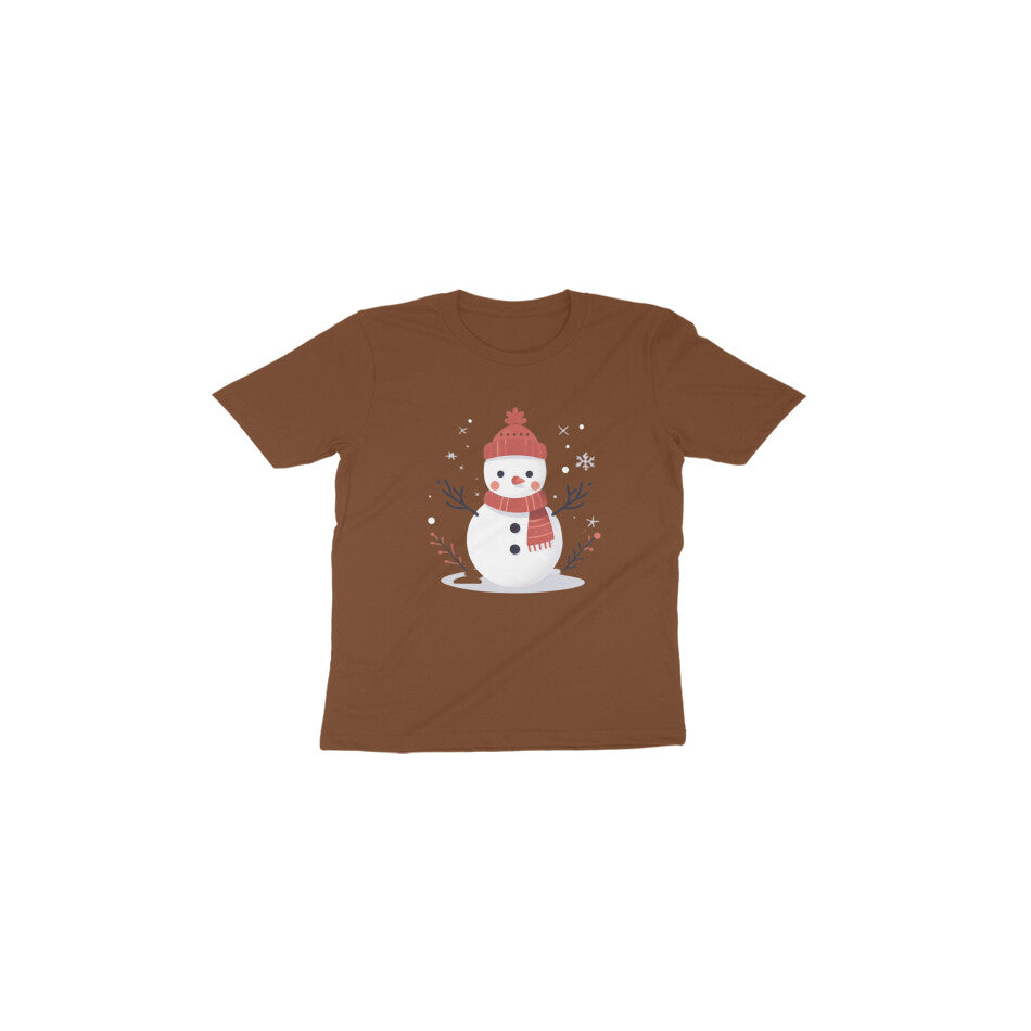 Adorable Toddler Snowman Tee - Winter Charm for Little Ones