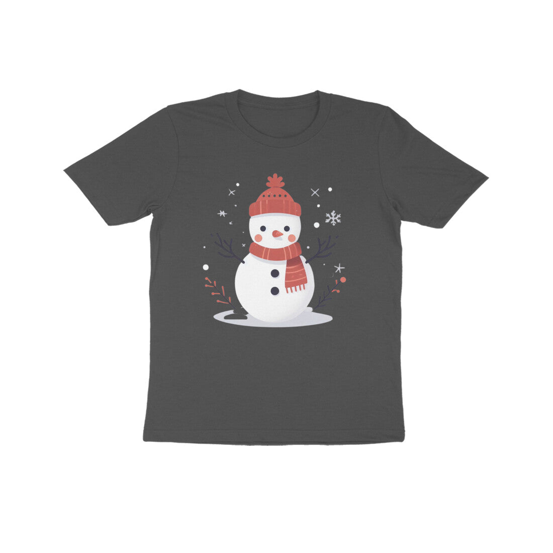 Frosty Whimsy: Kid's Snowman Wonderland T-Shirt