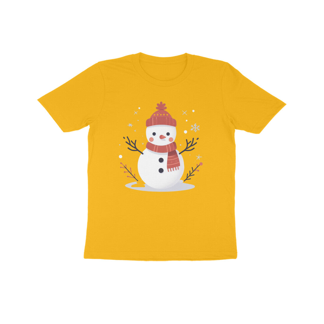 Frosty Whimsy: Kid's Snowman Wonderland T-Shirt