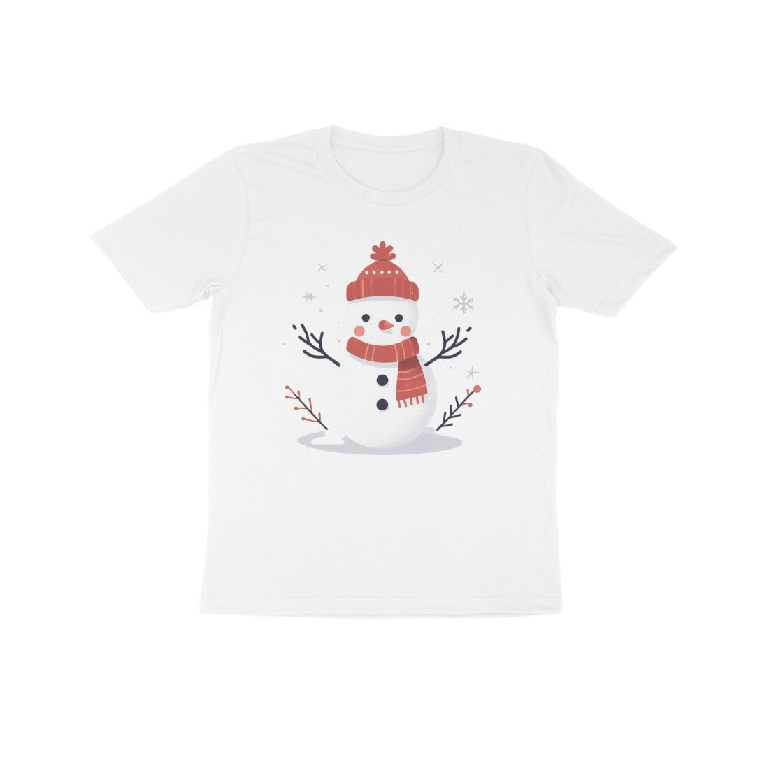 Frosty Whimsy: Kid's Snowman Wonderland T-Shirt
