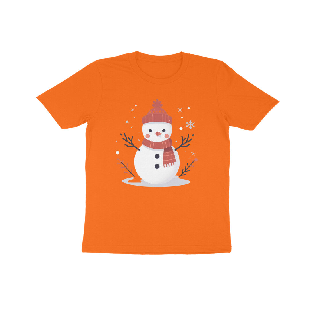 Frosty Whimsy: Kid's Snowman Wonderland T-Shirt