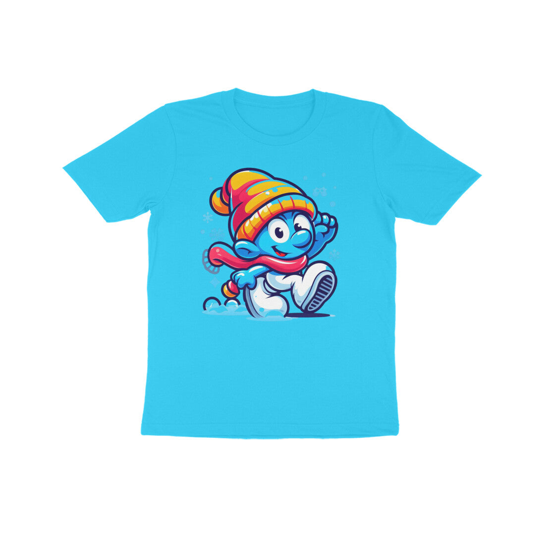 Festive Fun: Kid's Smurf Christmas T-Shirt