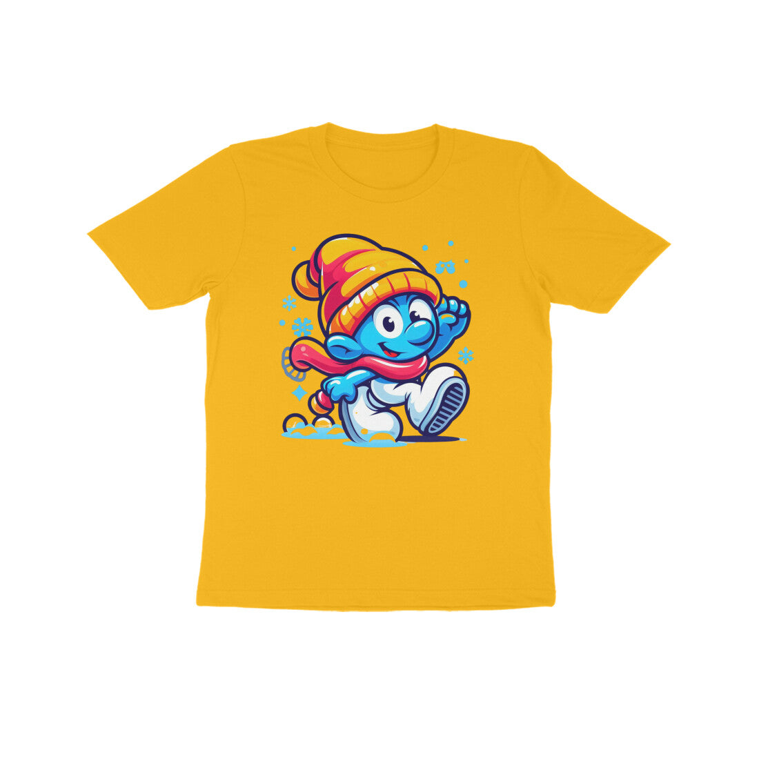 Festive Fun: Kid's Smurf Christmas T-Shirt
