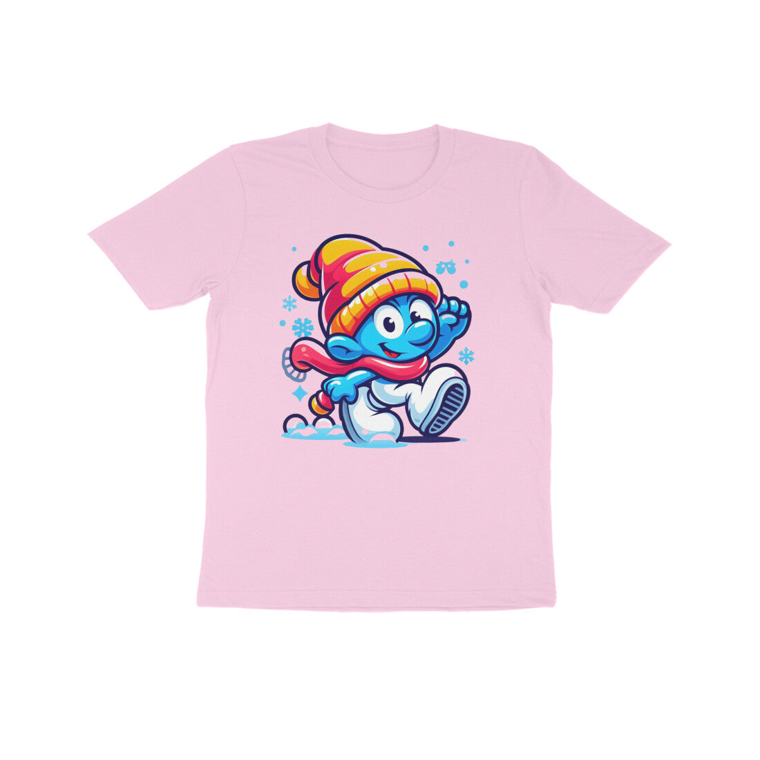 Festive Fun: Kid's Smurf Christmas T-Shirt