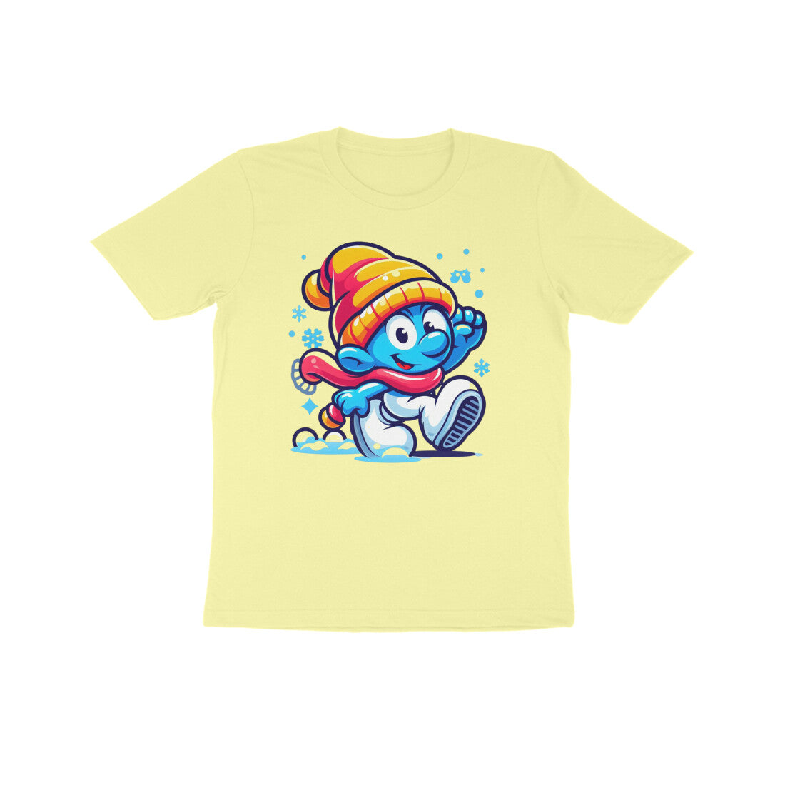 Festive Fun: Kid's Smurf Christmas T-Shirt