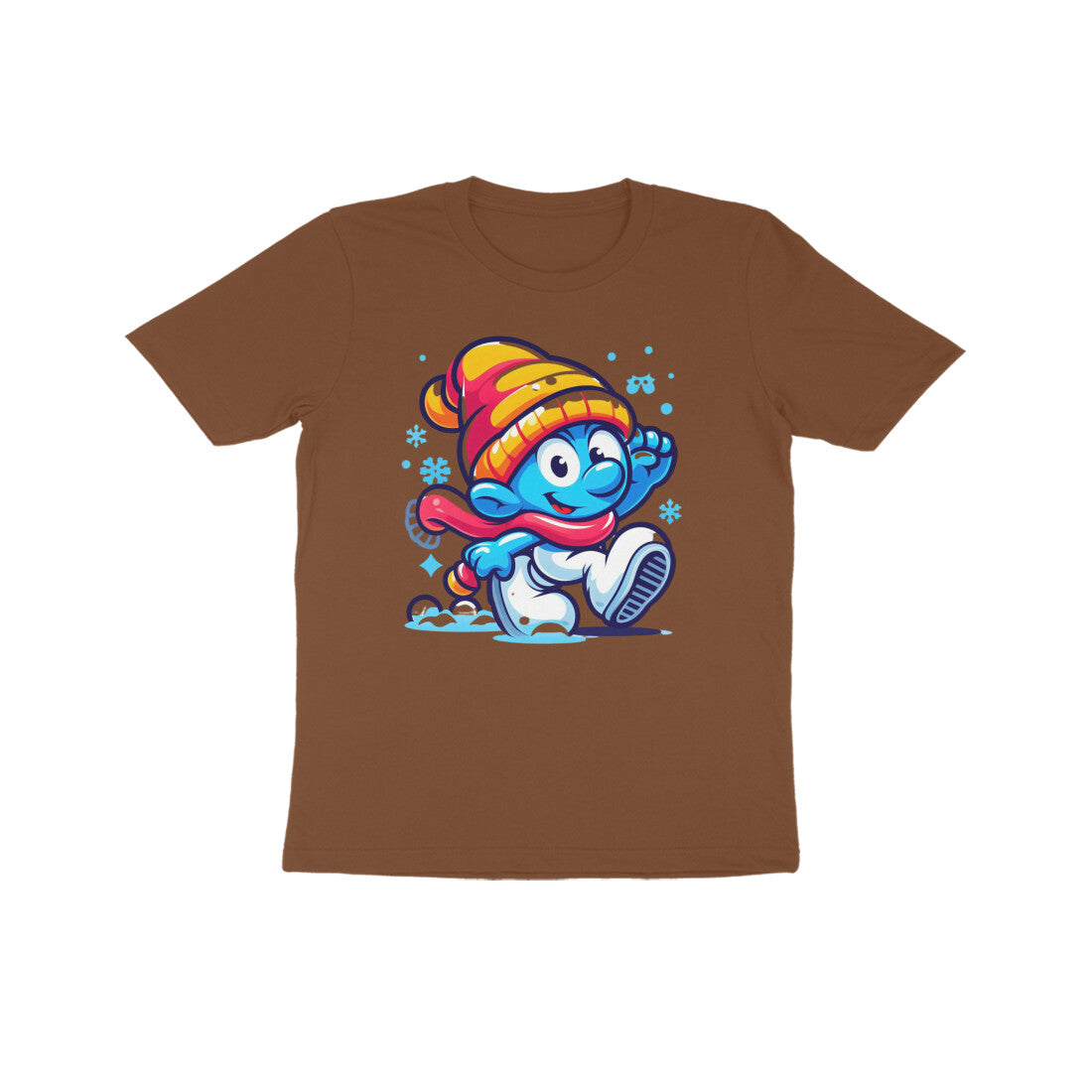 Festive Fun: Kid's Smurf Christmas T-Shirt