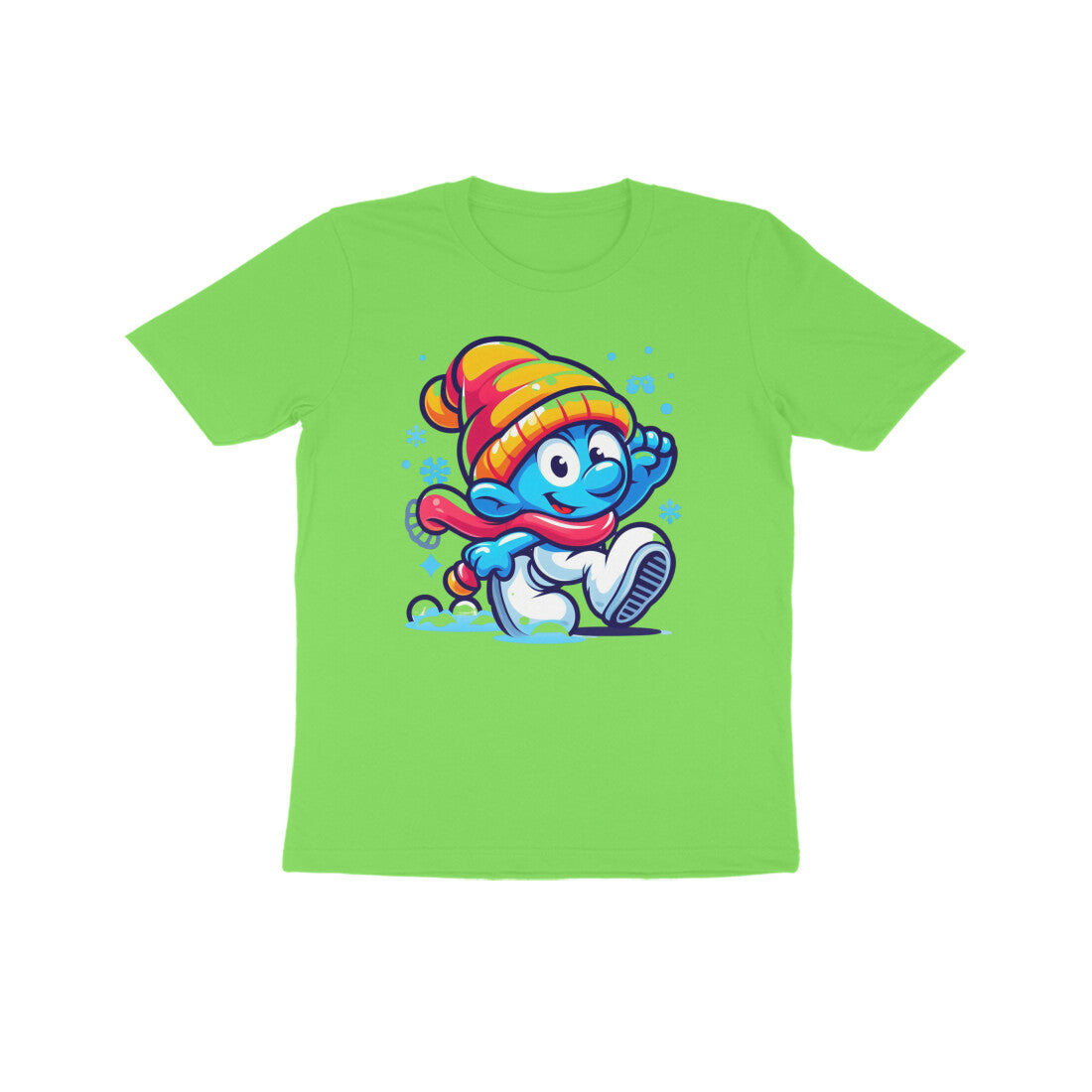 Festive Fun: Kid's Smurf Christmas T-Shirt