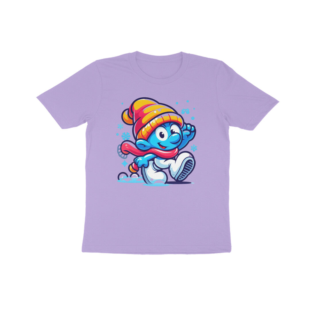 Festive Fun: Kid's Smurf Christmas T-Shirt