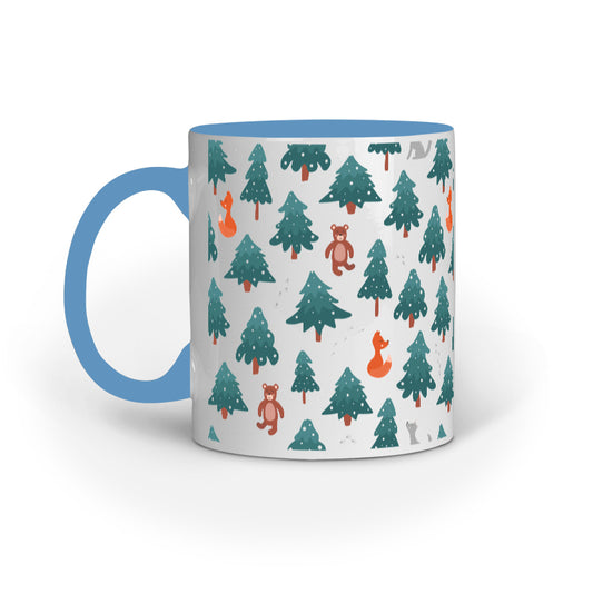 Festive Elegance: Christmas Mug Collection with Diverse Patterns