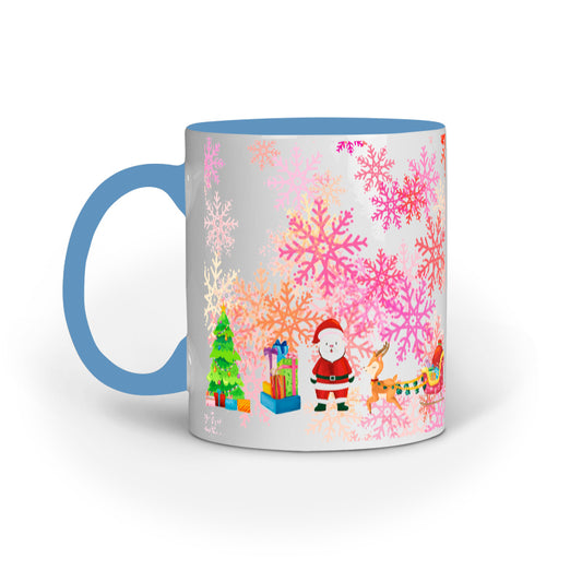 Festive Elegance: Christmas Mug Collection with Diverse Patterns