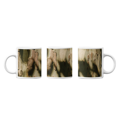 Ethereal Light & Shadow: Abstract Design Printed Mugs