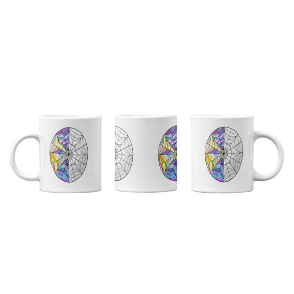 Wednesday Adams Window Printed Mugs