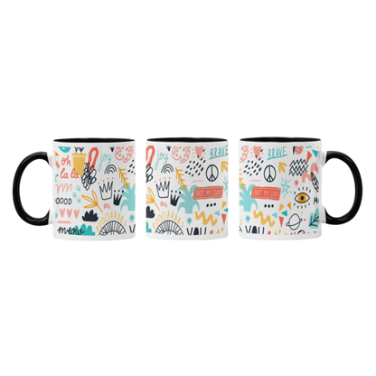 Eclectic Patterns Printed Mugs