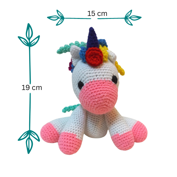 Unicorn Amigurumi Soft Toy - A Unique and Adorable Gift