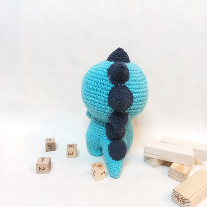 Stegosaurus Turtle Amigurumi Soft Toy - A Cute and Cuddly Prehistoric Friend