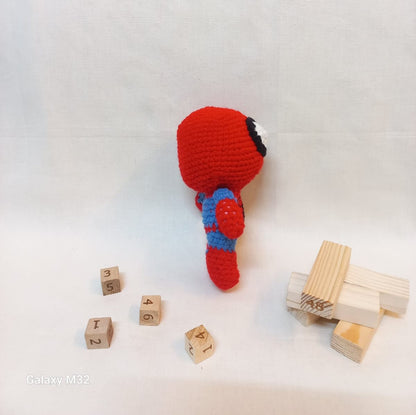 Spider-Man Amigurumi Soft Toy - Iconic Marvel Character