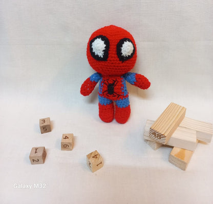 Spider-Man Amigurumi Soft Toy - Iconic Marvel Character