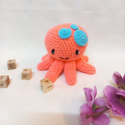 Octopus Amigurumi Soft Toy - A Cute and Cuddly Friend for Kids