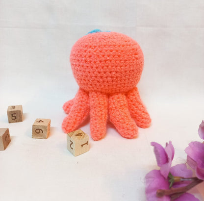 Octopus Amigurumi Soft Toy - A Cute and Cuddly Friend for Kids