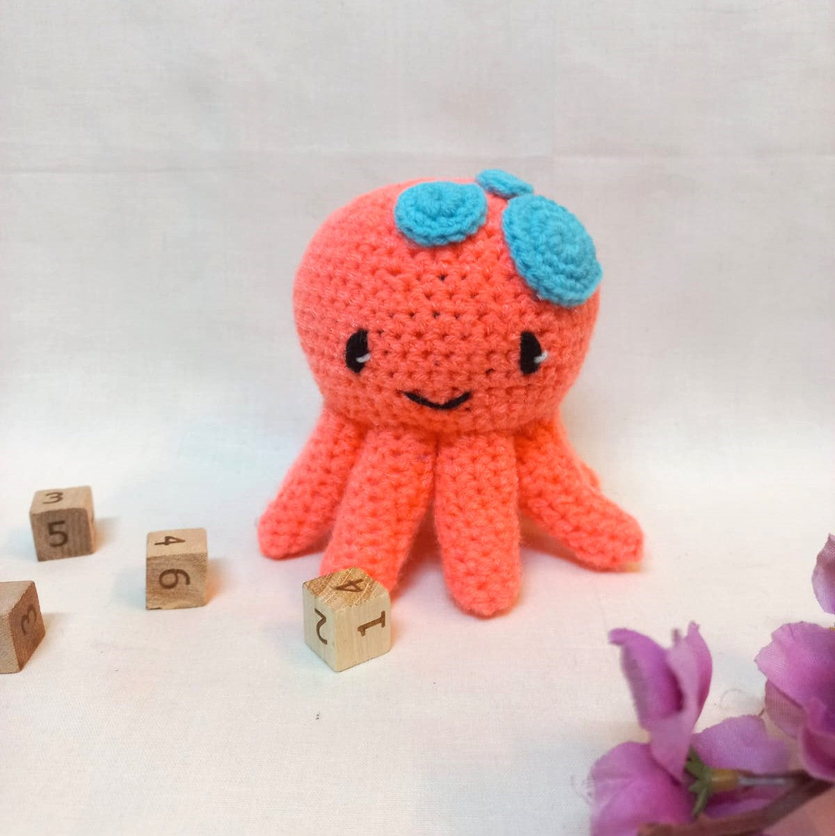 Octopus Amigurumi Soft Toy - A Cute and Cuddly Friend for Kids