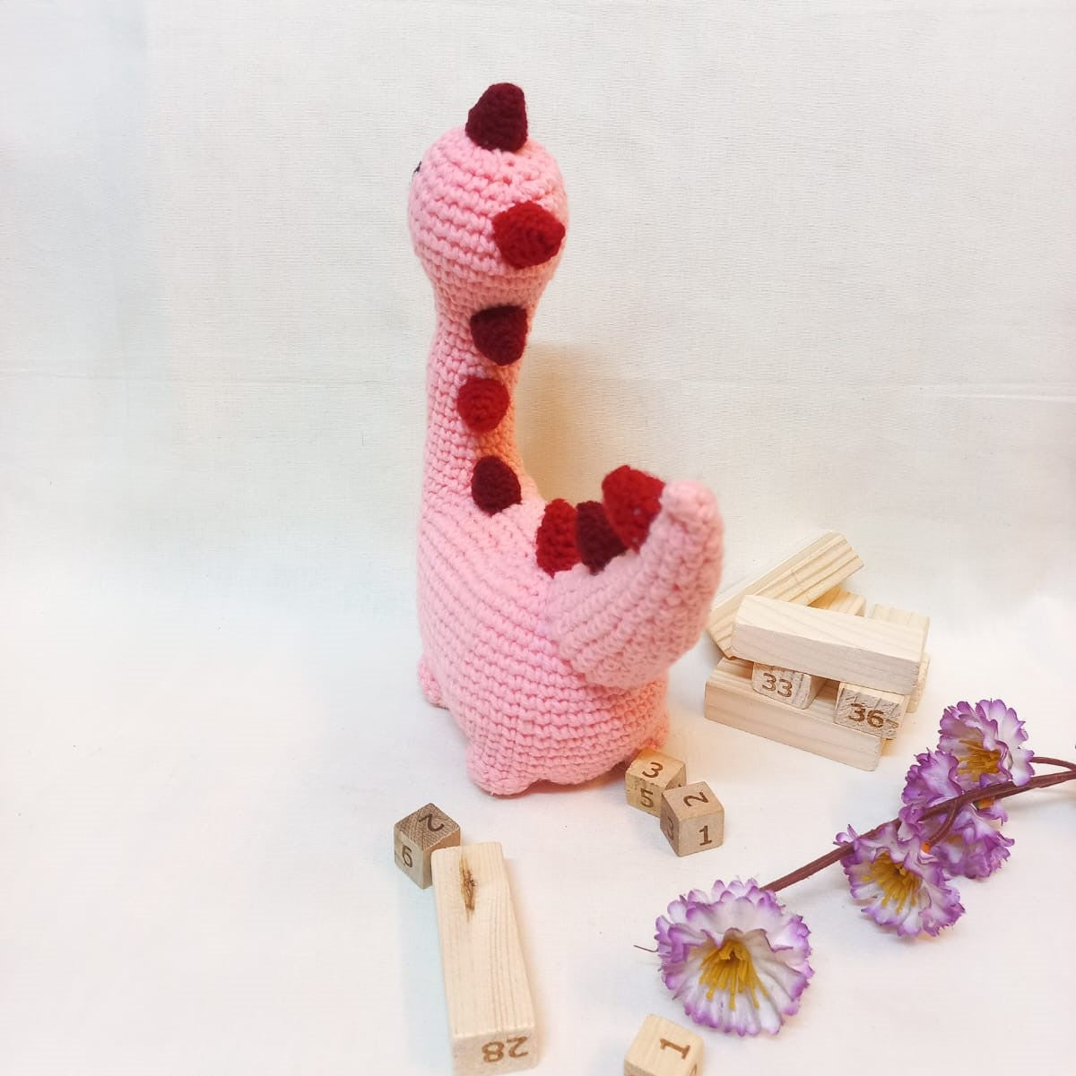 Brachiosaurus Amigurumi Soft Toy: A Cute and Cuddly Dinosaur for Kids of All Ages