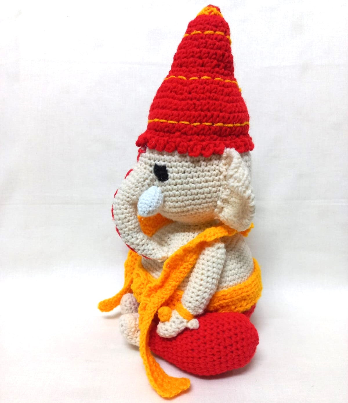 Ganesha Amigurumi Soft Toy: A Cute and Cuddly Hindu Deity for Kids of All Ages