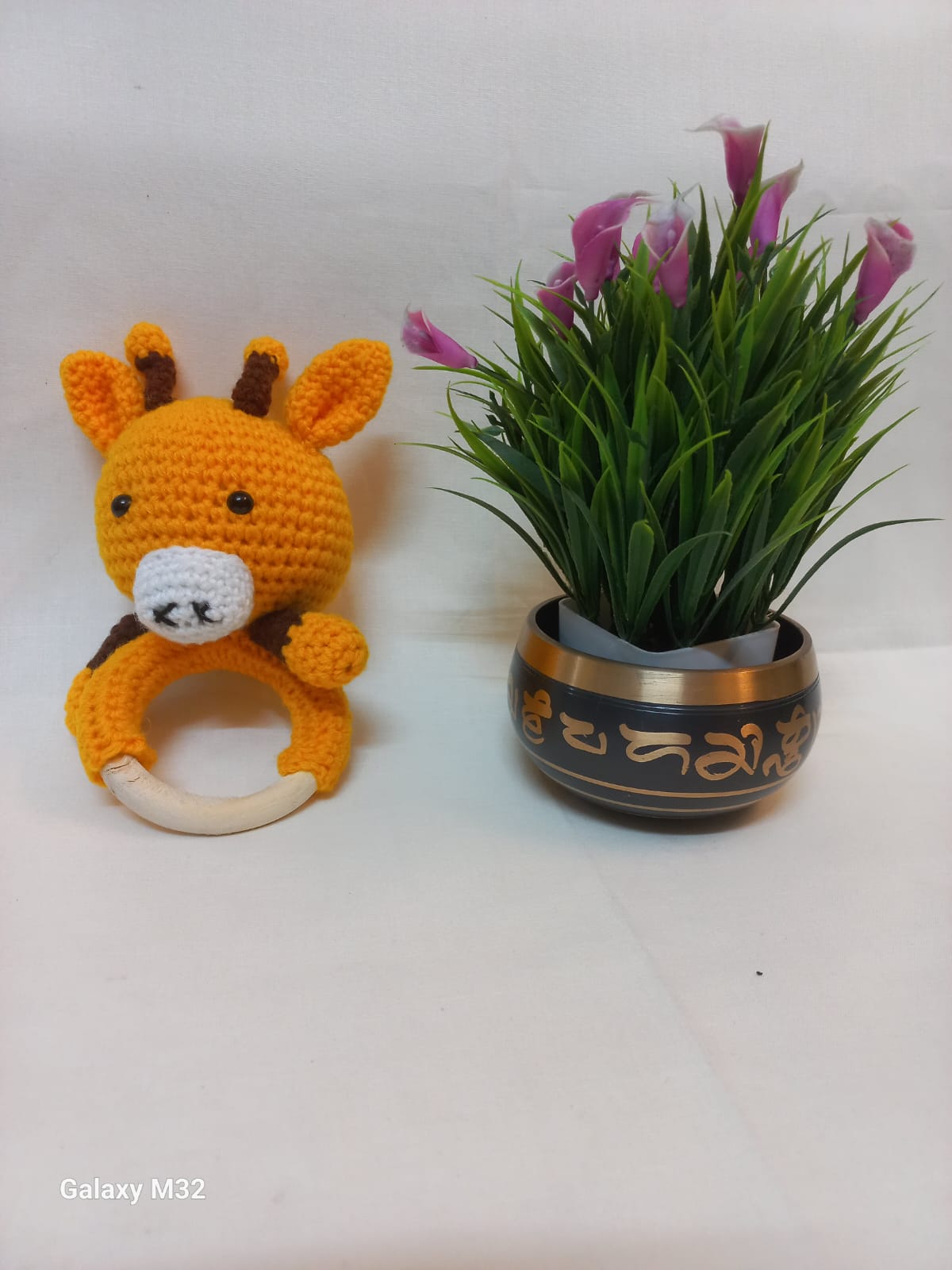 Adorable Giraffe Amigurumi Rattle Toys: Fun and Safe Playmates