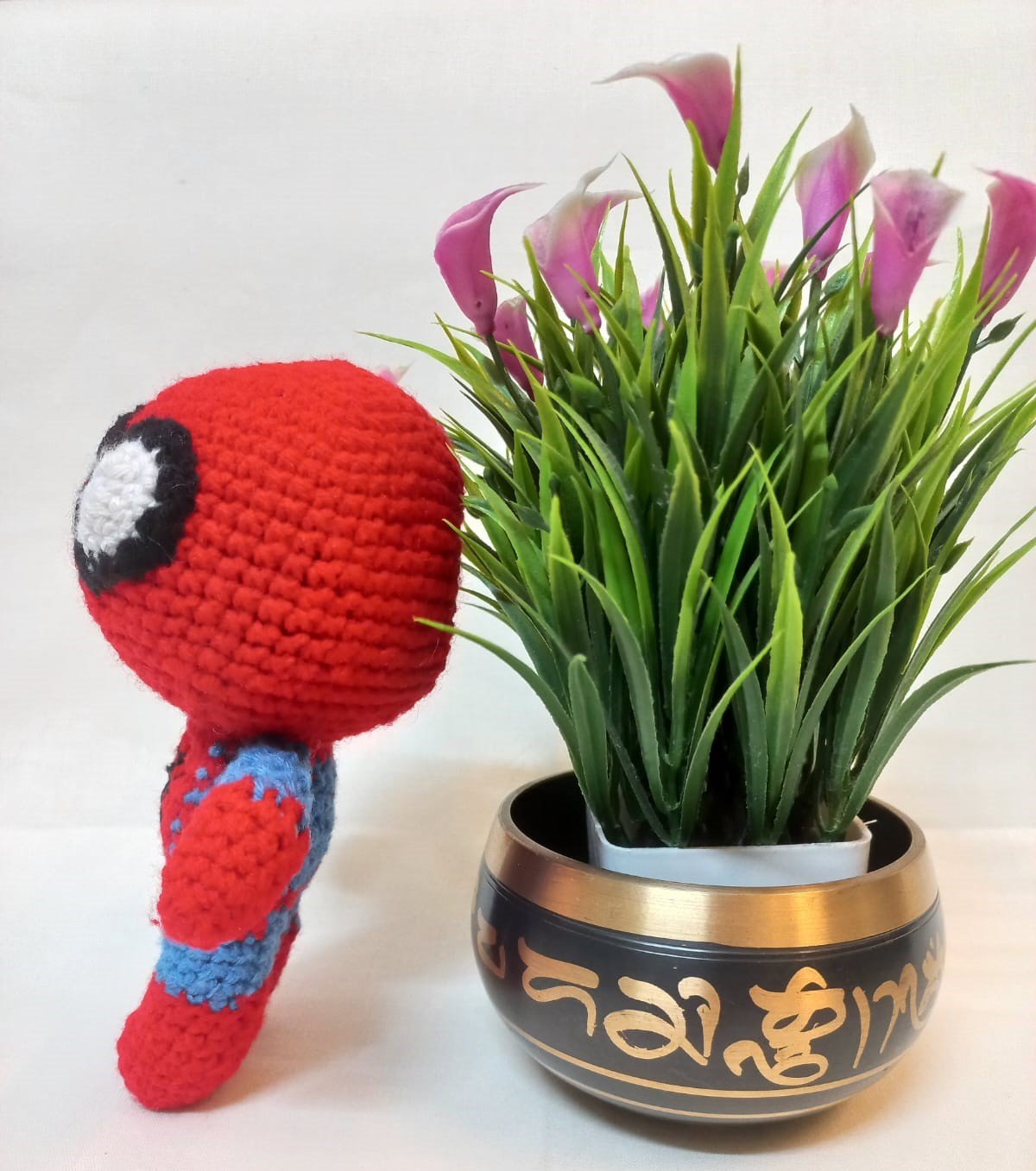 Spider-Man Amigurumi Soft Toy - Iconic Marvel Character