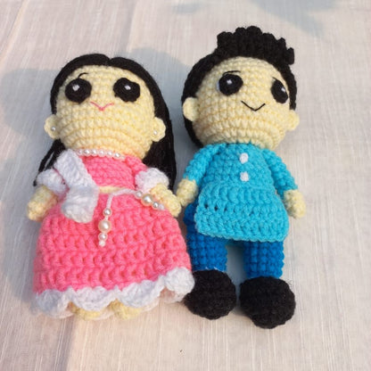 Bengali Bliss: Amigurumi Love - Cultural Elegance in Yarn Form!