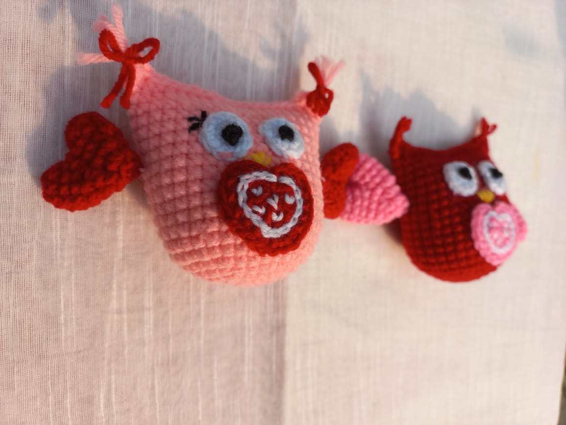 Twilight Love: Amigurumi Owl Couple - Sweet Night Companions