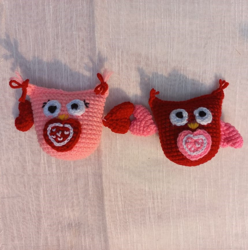 Twilight Love: Amigurumi Owl Couple - Sweet Night Companions