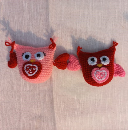 Twilight Love: Amigurumi Owl Couple - Sweet Night Companions