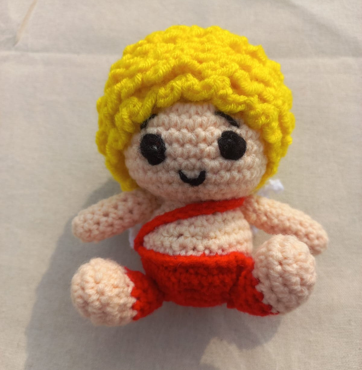 Cherubic Bliss: Baby Cupid Amigurumi - Love in Every Stitch!