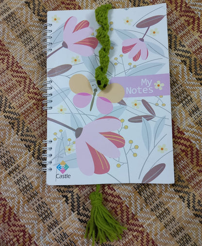 Bookworm Crochet Bookmark: Handmade Literary-Inspired Page Marker for Avid Readers