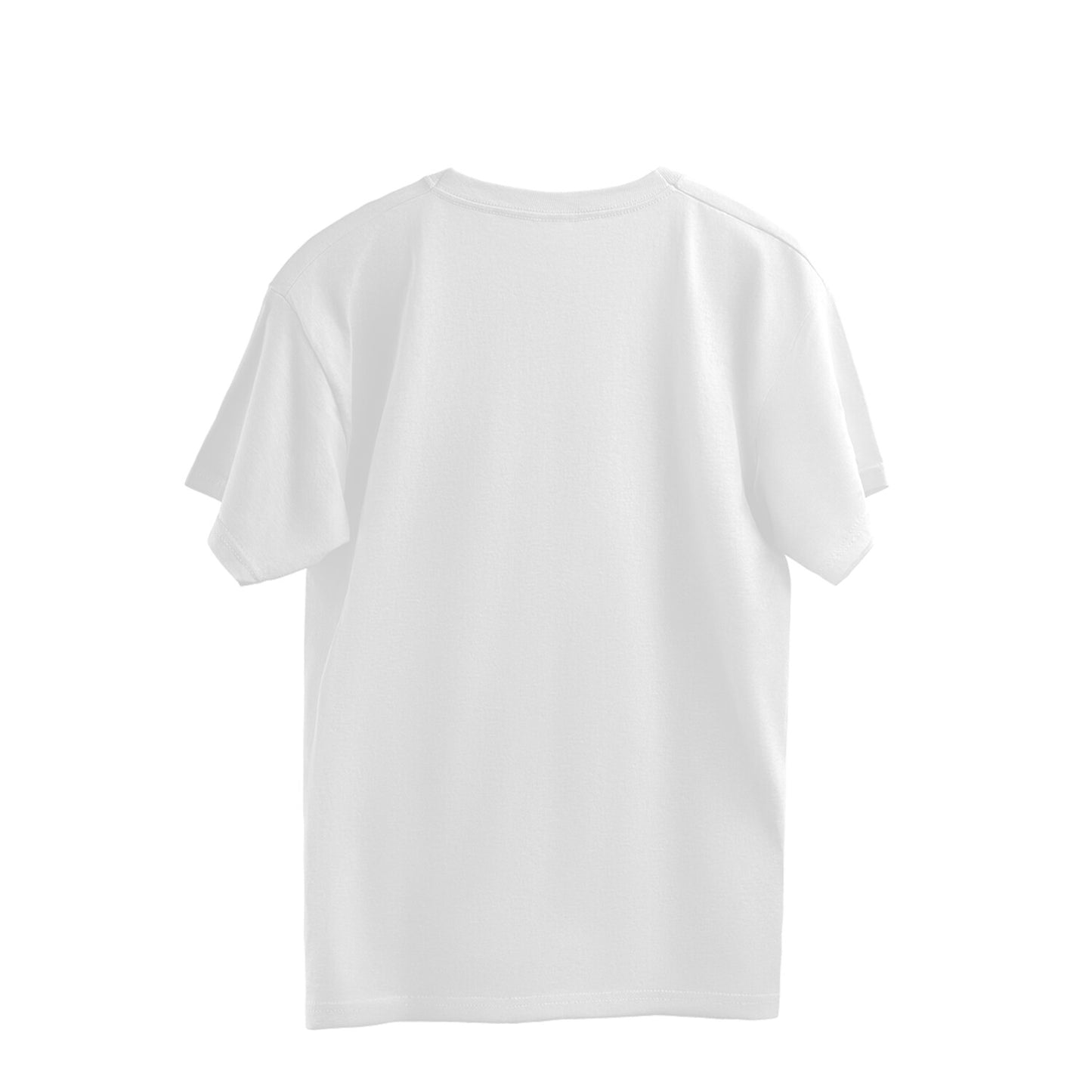 Not a Bug, It's a Feature: Oversized Round Neck T-Shirt with Bug Design