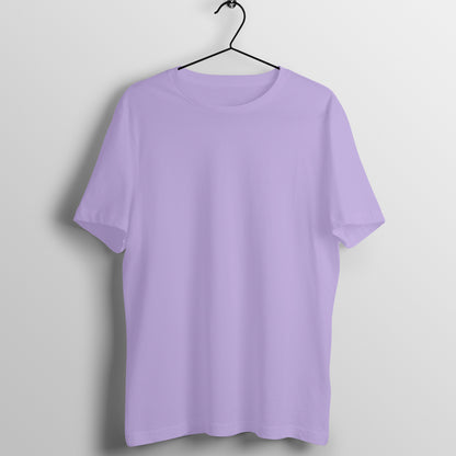 Effortless Simplicity: Men's Plain Round Neck T-Shirt in Light Colors