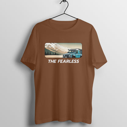 The Fearless: Men's Round Neck T-Shirt for Adventurers