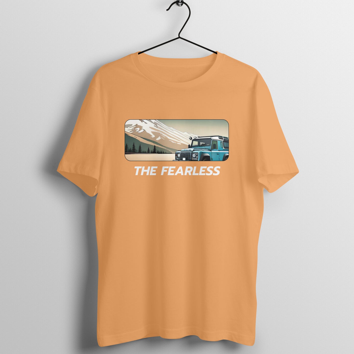 The Fearless: Men's Round Neck T-Shirt for Adventurers