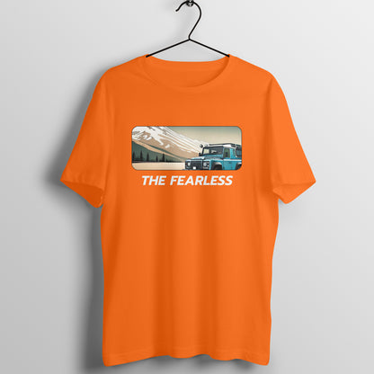 The Fearless: Men's Round Neck T-Shirt for Adventurers