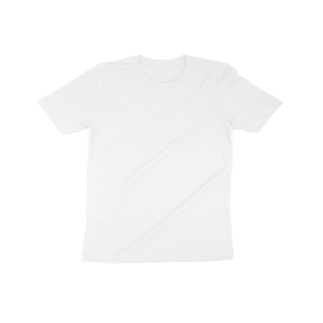 Versatile Kid's Plain Round Neck T-Shirt - Multiple Sizes & Colors