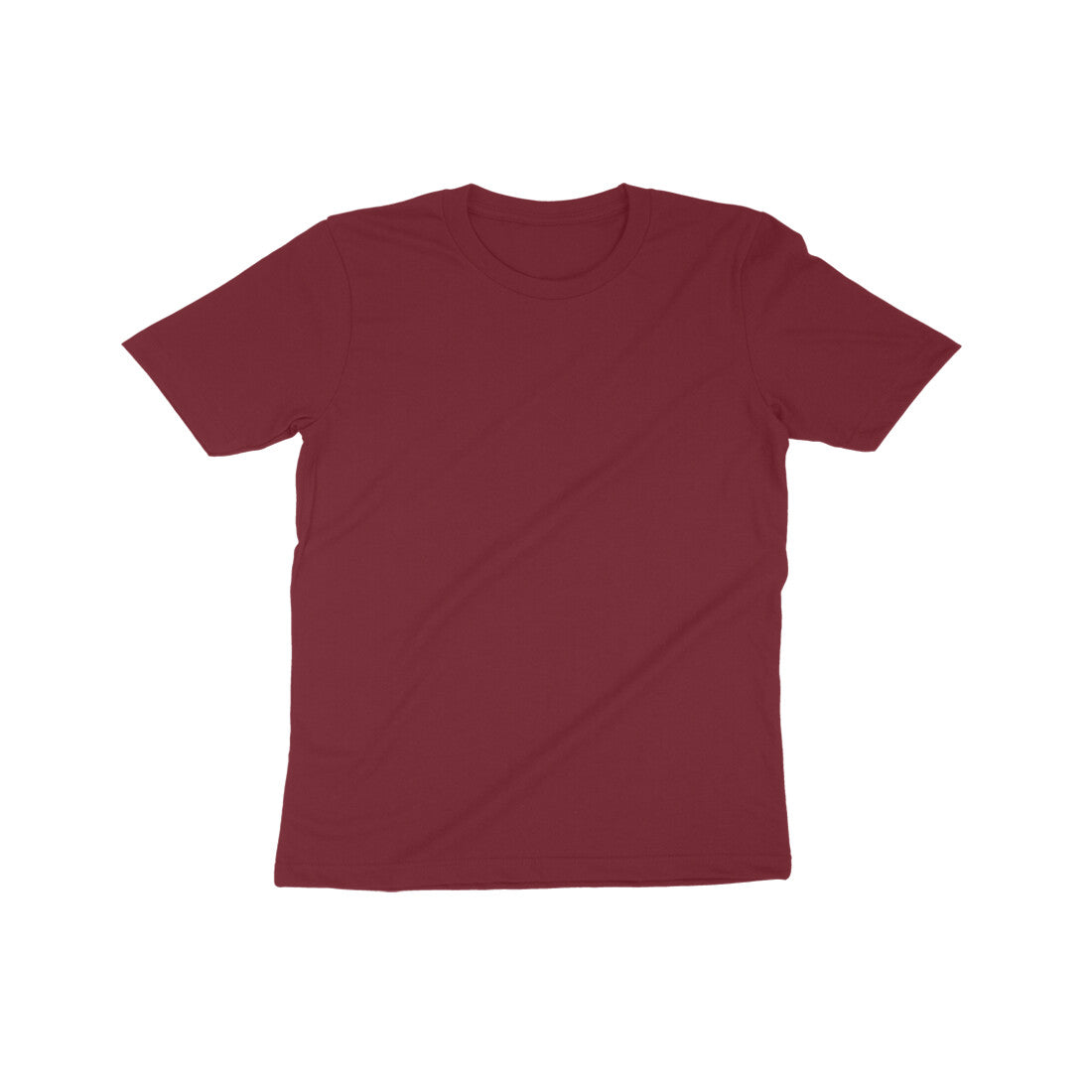 Versatile Kid's Plain Round Neck T-Shirt - Multiple Sizes & Colors