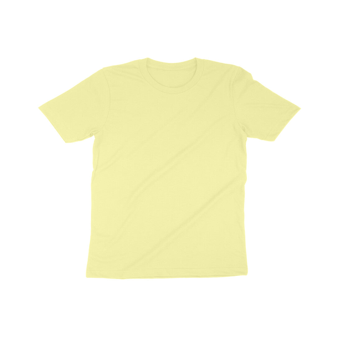 Versatile Kid's Plain Round Neck T-Shirt - Multiple Sizes & Colors