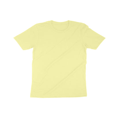 Versatile Kid's Plain Round Neck T-Shirt - Multiple Sizes & Colors
