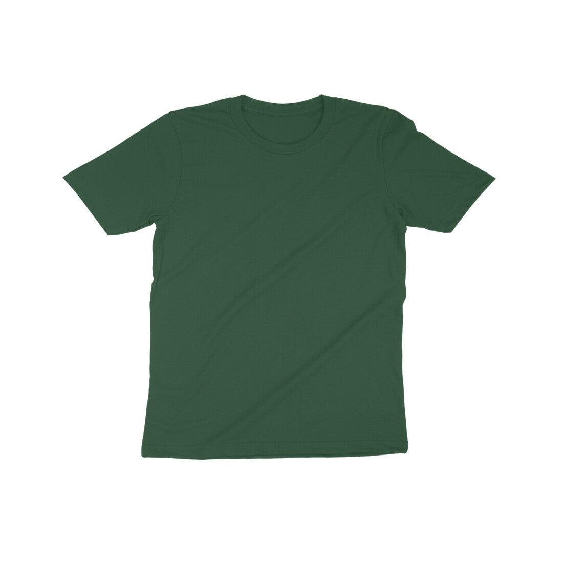 Versatile Kid's Plain Round Neck T-Shirt - Multiple Sizes & Colors